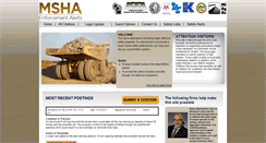 Desktop Screenshot of mshaenforcementalerts.com